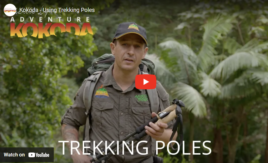 Using Trekking Poles on the Kokoda Trail