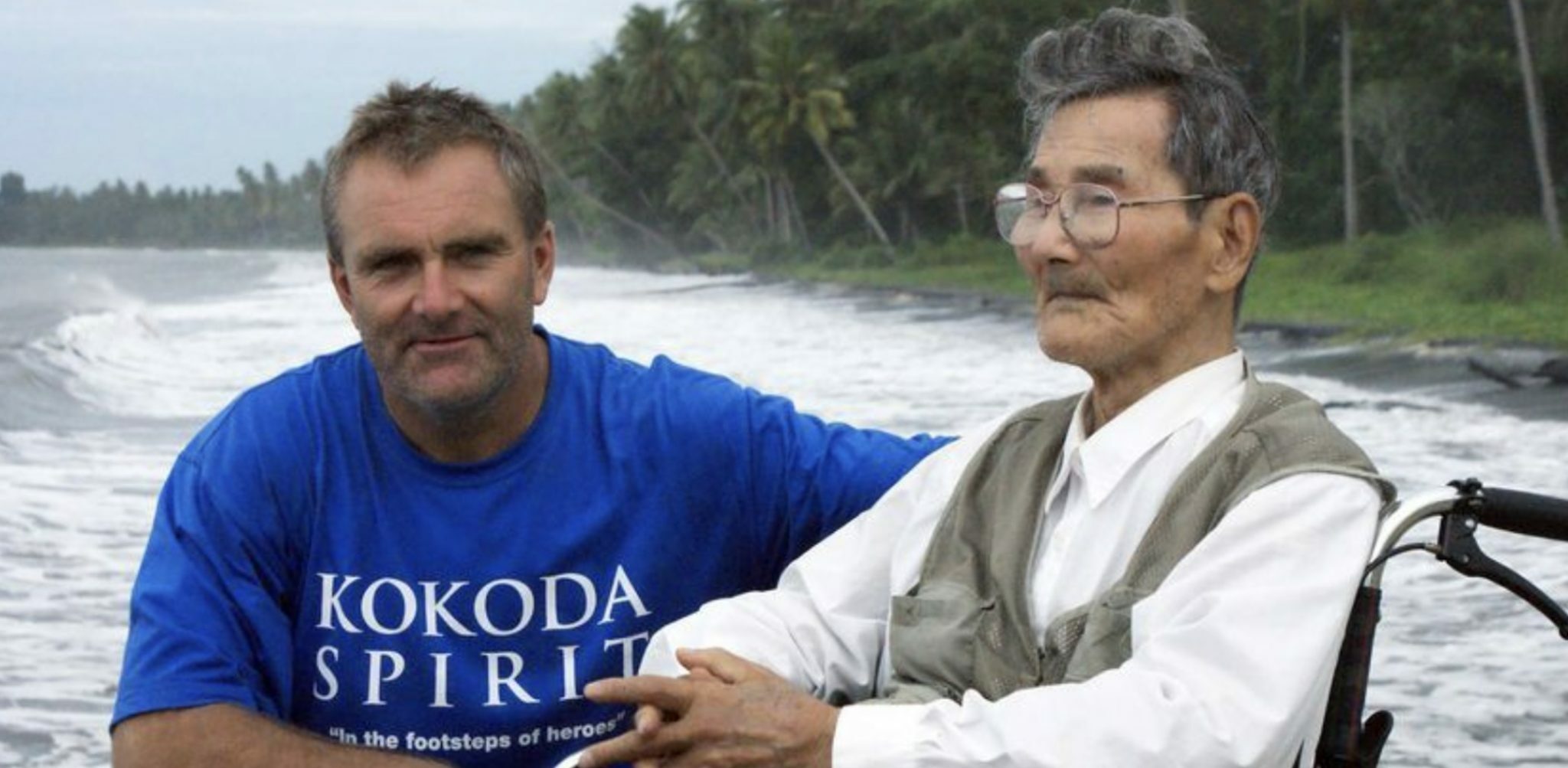 Wayne Wetherall Shameless publicity stunt for Kokoda Spirit