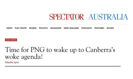 Time for PNG to wake up to Canberra’s woke agenda!