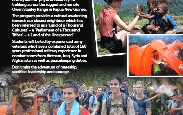 Kokoda Pilgrimages for Schools